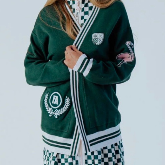 ForeAll Golf - Babe Cardigan - XL, Green - Picture 1 of 3